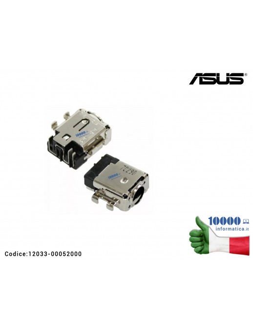 12033-00052000 Connettore DC Power Jack ASUS ZenBook Duo UX481 UX481F UX481FA 12033-00052000