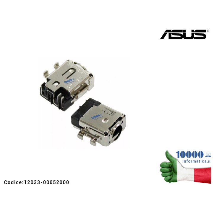 Connettore DC Power Jack ASUS ZenBook Duo UX481 UX481F UX481FA 12033-00052000