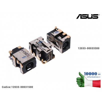 Connettore DC Power Jack ASUS ZenBook Flip UX560 UX560U UX560UQ UX560UX 12033-00031500 12033-00033300