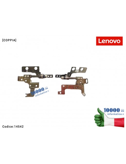 14542 Cerniere Hinges LENOVO ThinkBook 15-IIL (20SM) 15-IML (20RW) (20RV) 15-I [COPPIA]