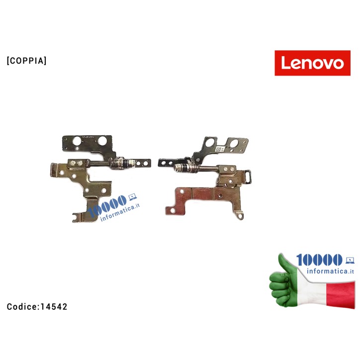 Cerniere Hinges LENOVO ThinkBook 15-IIL (20SM) 15-IML (20RW) (20RV) 15-I [COPPIA]