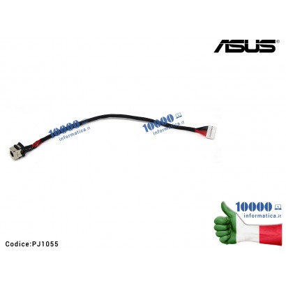 14546 Connettore DC Power Jack PJ1055 ASUS ROG ZX50J ZX50V ZX50VX RG52V RG52VW FX53V FX53VW FX53VD Strix GL553VE GL553VD GL55...