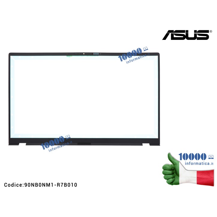 Cornice Display Bezel LCD ASUS ZenBook 15 UX533 UX533F UX533FD UX533FN UX534FA UX534FT 90NB0NM1-R7B010 13NB0NM1AP0121