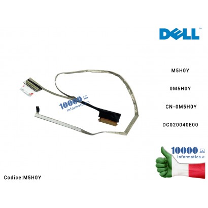 M5H0Y Cavo Flat LCD DELL Inspiron 3520 3521 3525 [40 PIN] 120Hz (FHD) DC020040E00 M5H0Y 0M5H0Y CN-0M5H0Y