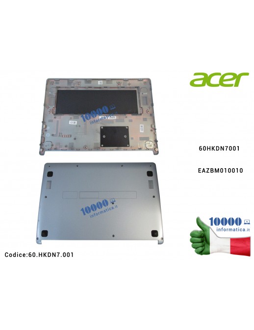 60.HKDN7.001 Bottom Case Scocca Inferiore ACER Chromebook CB314 (N19Q2) CB314-1H CB314-1H CB314-1HT CB314-1HT C933 C933T 60.H...