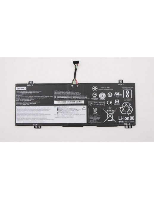 Lenovo Lithium-ion Batteria, 15.36V voltage, 45Wh capacity, 4-celle design, select Lenovo laptops.