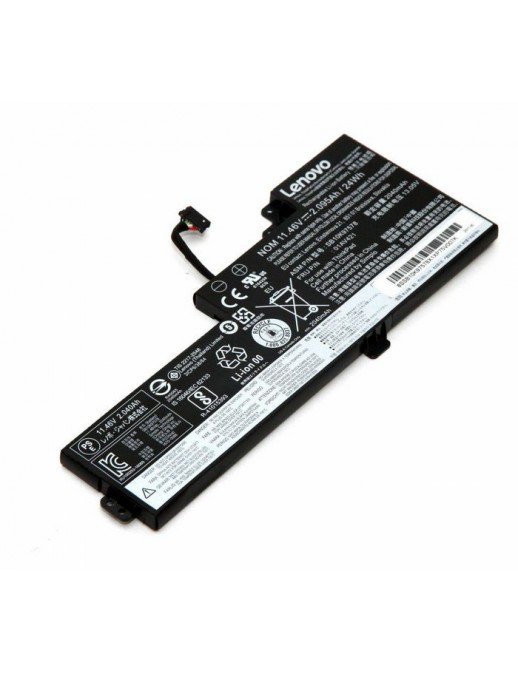 Lenovo 3-celle lithium-polymer Batteria, 24Wh capacity, designed for Lenovo ThinkPad systems, quality tested for performance.