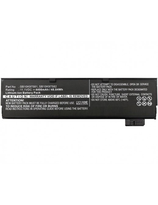 Batteria CoreParts compatibile per Lenovo 49Wh Li-Pol 11.1V 4.4Ah, (Lenovo 61+ version), For Thinkpad P51S, Thinkpad T470, Think