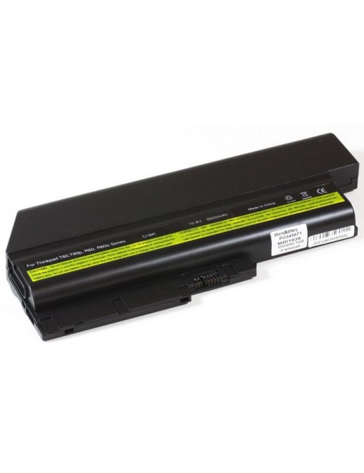 Batteria CoreParts compatibile per Lenovo 71Wh 9 Cell Li-ion 10.8V 6.6Ah Black