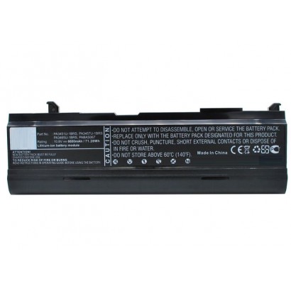 Batteria CoreParts compatibile per Toshiba 71WH 9Cell Li-ion 10.8V 6.6Ah Black, Dynabook AX/55A...