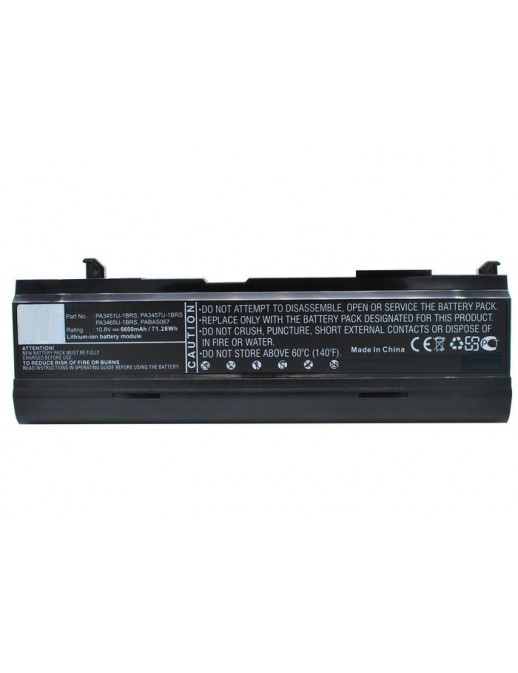 Batteria CoreParts compatibile per Toshiba 71WH 9Cell Li-ion 10.8V 6.6Ah Black, Dynabook AX/55A dynabook TW/750LS Equium A100-54