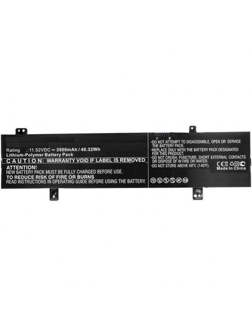 Batteria CoreParts compatibile per Asus 40WH Li-Pol 11.52V 3.5Ah for Asus, F505ZA, F505ZA-BQ117T, F505ZA-DB31