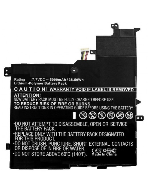 Batteria CoreParts compatibile per Asus 39WH Li-ion 7.7V 5Ah for Asus, K406UA, K406UA-BM141T, K406UA-BM142T