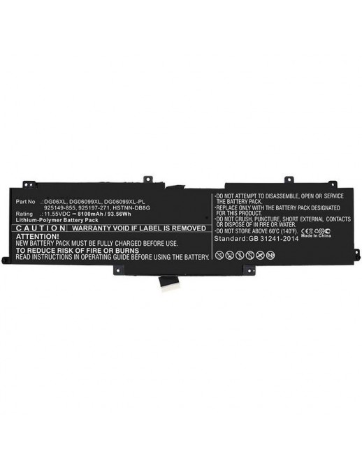 Batteria CoreParts compatibile per HP 94WH Li-ion 11.55V 8.1Ah Omen X 17, OMEN X 17 ap010nr, Omen X 17-ap000