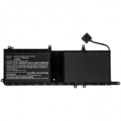 Batteria CoreParts compatibile per Dell 64.60Wh Li-Pol 15.2V 4250mAh Black for Dell Notebook,...