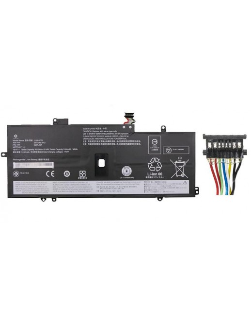 Batteria CoreParts compatibile per Lenovo 50Wh Li-ion 15.36V 3250mAh Black, for Lenovo Notebook, Laptop ThinkPad X1 Carbon 2019,