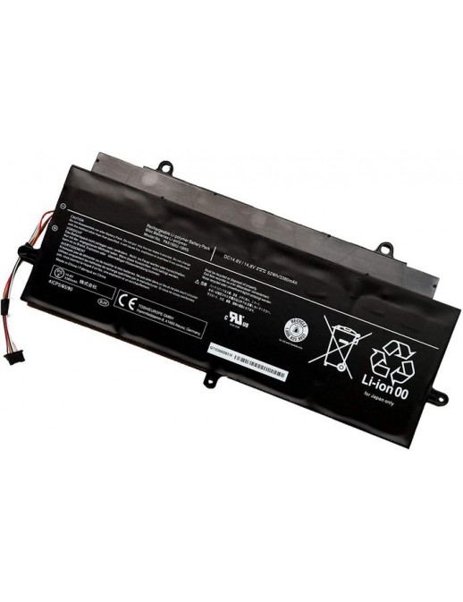 Batteria CoreParts compatibile per Toshiba 48.84Wh Li-Pol 14.8V 3300mAh Black, for Toshiba Notebook, Laptop KIRA 13 Kirabook, KI