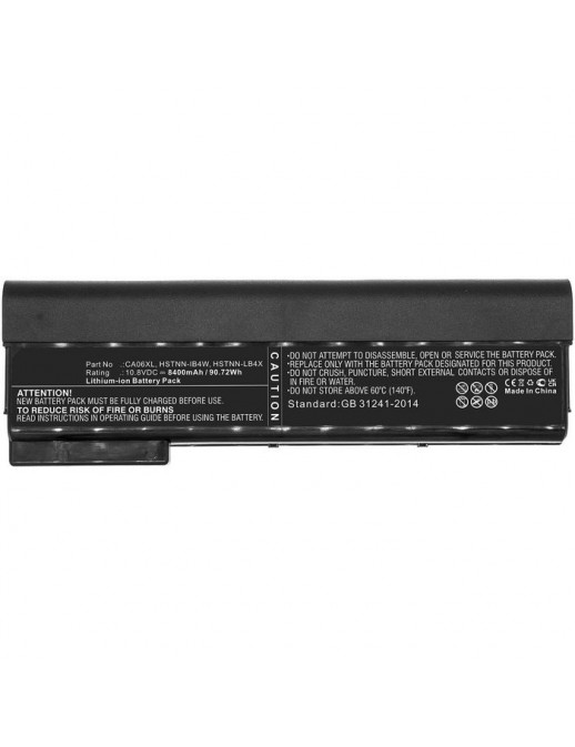 Batteria CoreParts compatibile per HP 90.72Wh Li-ion 10.8V 8400mAh Black, for D9R52AV, H5G74E, ProBook 640, ProBook 640 G0, ProB