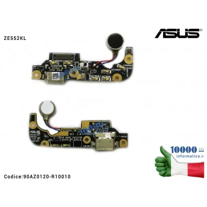 90AZ0120-R10010 Connettore USB DC Power Board ASUS ZenFone 3 ZE552KL (Z012D) (Z012S)