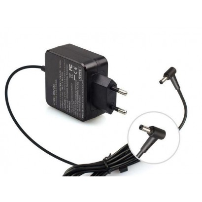 CoreParts Power Alimentatore Adapter per Toshiba 45W 19V 2.37 Plug:5.5*2.5 Include EU Corda di...