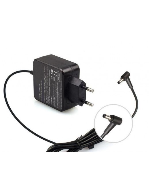 CoreParts Power Alimentatore Adapter per Toshiba 45W 19V 2.37 Plug:5.5*2.5 Include EU Corda di Alimentazione