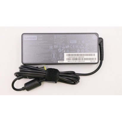 Lenovo 90W laptop charger, 20V output, 4.5A current, designed per compatibility with Lenovo laptops.