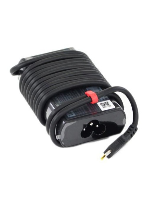 Lenovo 65W power Alimentatore Adapter per notebooks, supports multiple output voltages: 20V, 15V, 9V, 5V, features 3 ports per v