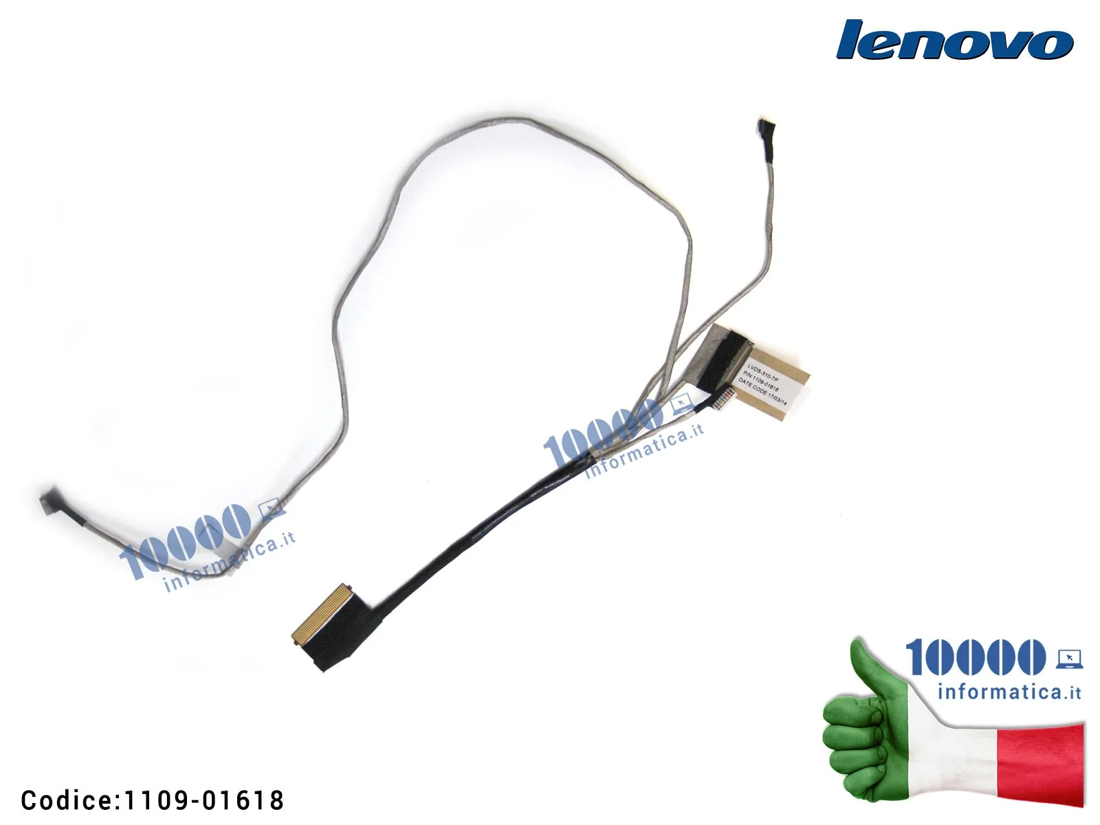 1109-01618 Cavo Flat LCD LENOVO IdeaPad Flex 4-1130 (80U3) Flex 4 1130 1109-01618