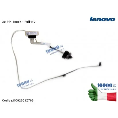 Cavo Flat LCD LENOVO IdeaPad Y50-70 (30 Pin Touch - Full-HD) ZIVY2 EDP 2 LANES