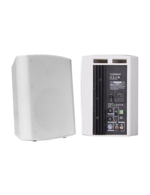 Vivolink Active Speaker Set, 2x30W, 5,25", White