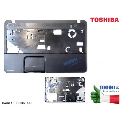 H000051560 Top Case Upper Palmrest Cover Superiore TOSHIBA Satellite C850 C855d C855 [Touchpad INCLUSO]