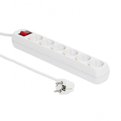 MicroConnect 6-way Schuko Socket, 10m