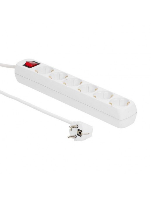 MicroConnect 6-way Schuko Socket, 10m