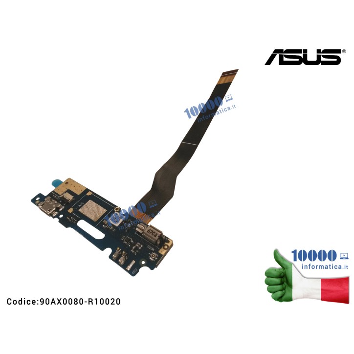 Connettore USB DC Power Board ASUS ZenFone 3 Max ZC520TL (X008D)