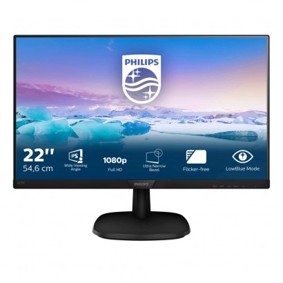 Philips Monitor 21.5" IPS WLED