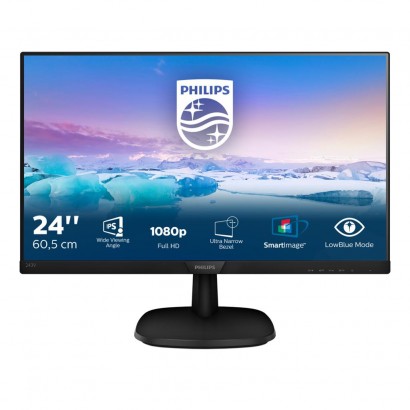 243V7QDAB/00 Philips Monitor 23.8" IPS WLED