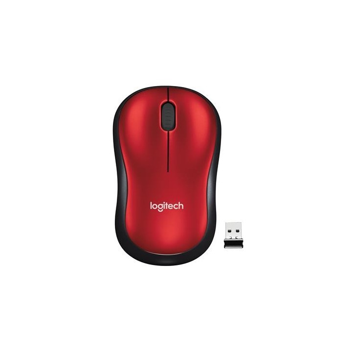 LOGITECH M185 Mouse red