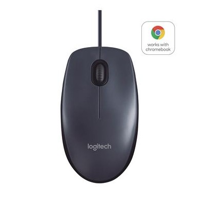 LOGITECH B100 MOUSE Blk