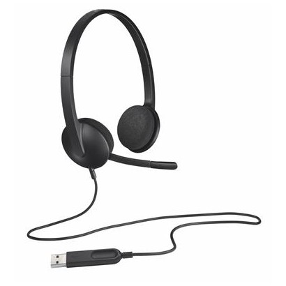 LOGITECH USB HEADSET H340