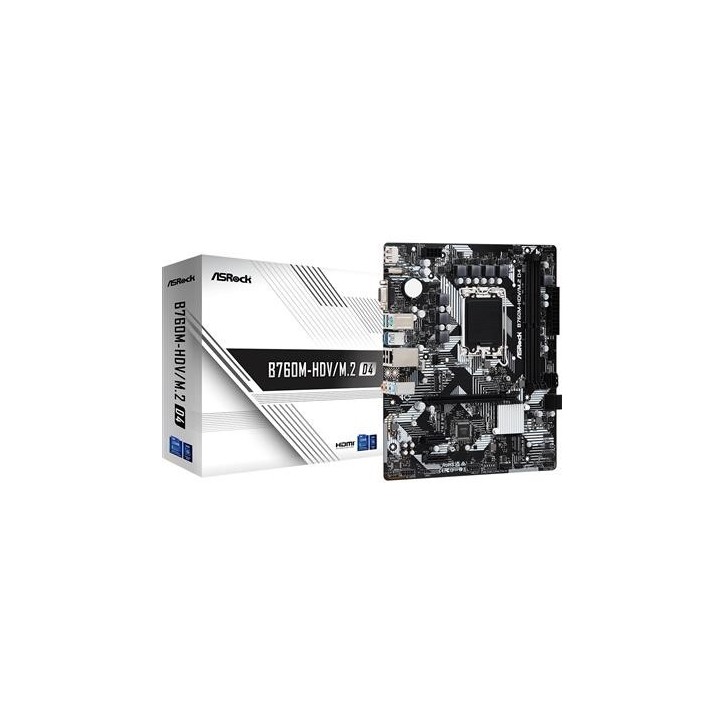 ASROCK B760M-HDV/M.2 D4 ASROCK B760M-HDV/M.2 D4