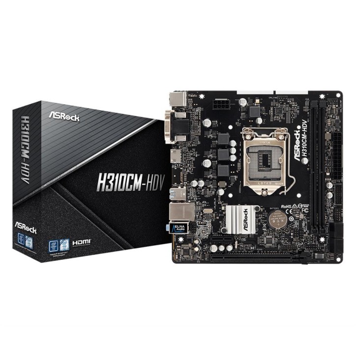ASROCK H310CM-HDV ASROCK H310CM-HDV