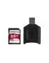 MLPR2/64GB KT SDXC ReactPl/64g + sdReader