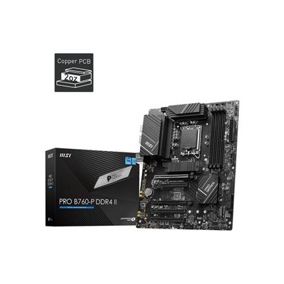 PRO B760-P DDR4 II MSI PRO B760-P DDR4 II