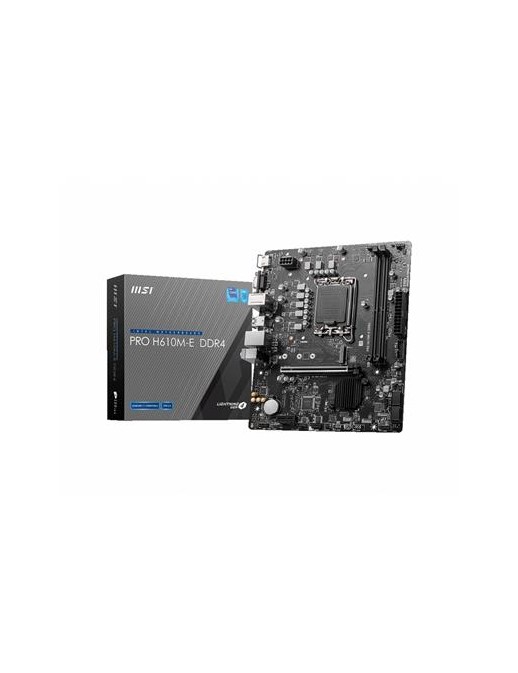 PRO H610M-E DDR4 MSI PRO H610M-E DDR4