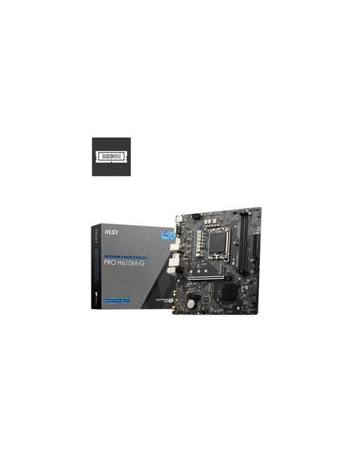 PRO H610M-G MSI PRO H610M-G