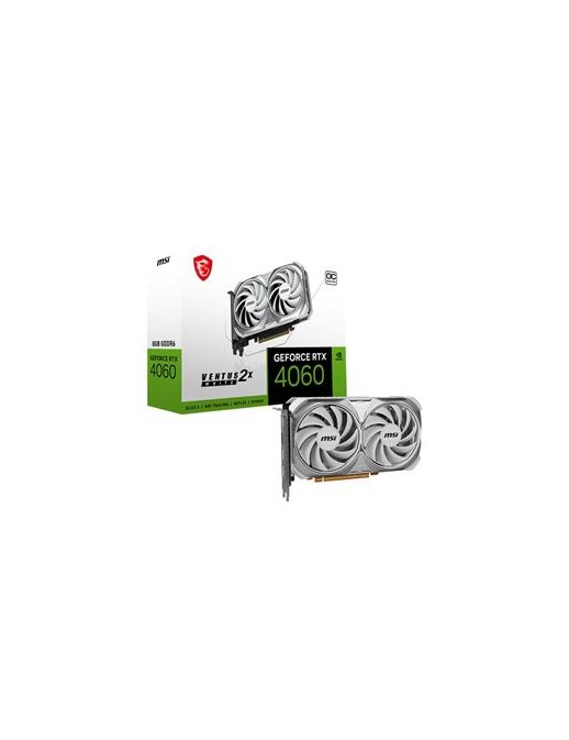 RTX4060VENT2XWH8GOC MSI RTX4060 VENTUS 2X WH 8G OC