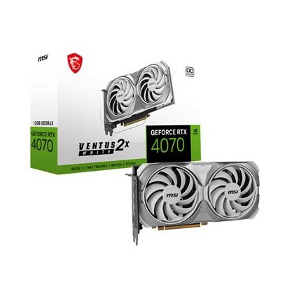 MSI RTX 4070 VENT 2X WH 12G OC