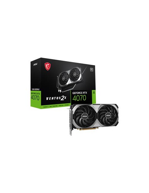 RTX4070VENT2XE12GOC MSI RTX4070 VENTUS 2X E 12G OC