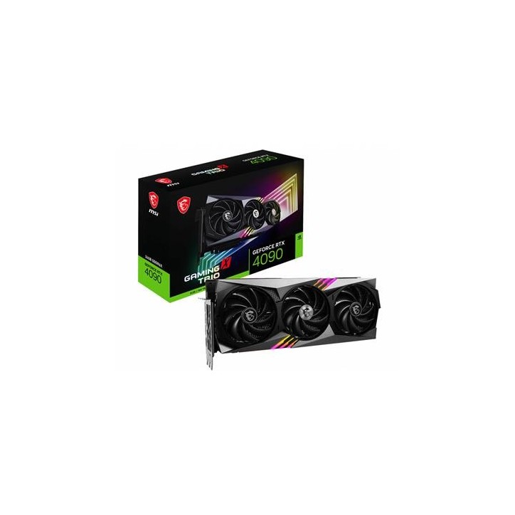 RTX4090GAMINGXTRIO24 MSI RTX 4090 GAM X TRIO 24GB RTX4090GAMINGXTRIO24 MSI RTX 4090 GAM X TRIO 24GB