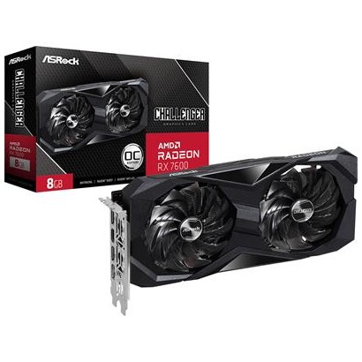 RX7600 CL 8GO ASROCK RX7600 Challenger 8GO